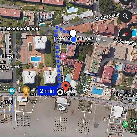 Apartment Ama611 - Terraza, Wifi, Playa La Carihuela A 100 Metros *